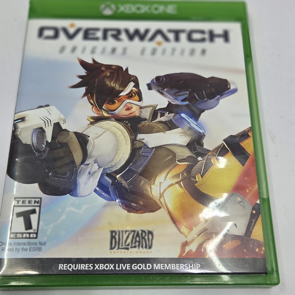 Overwatch Origins Edition Xbox One Microsoft Blizzard Hero Shooter Video Game...
